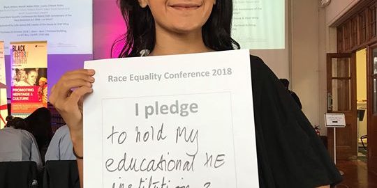 Inspiring pledges from some of our lovely attendees at today’s Race Equality Conference in…