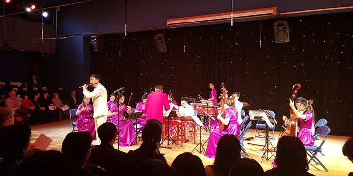 We are here at #Chinese Orchestra performance in @SwanseaGrand enjoying true traditional #Chinese culture.…