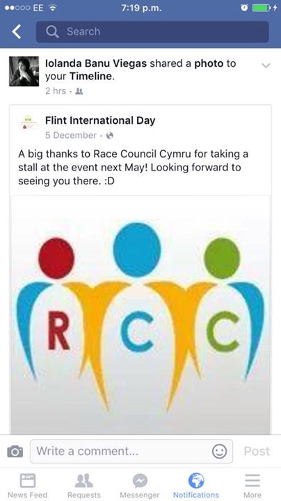 Well done to Iolanda and our North Wales CLPW team for representing RAce Council…