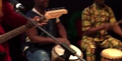 Sun of Africa performing at Newport BHM launch event