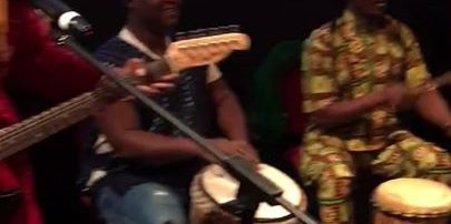 Sun of Africa performing at Newport BHM launch event