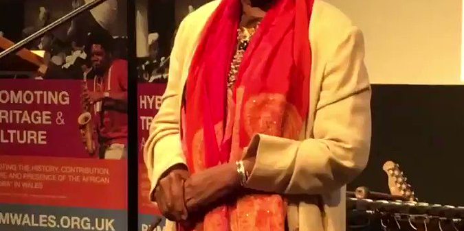 RT @rcccymru: Mrs Vernesta Cyril OBE speaking at the launch of Black History Month…