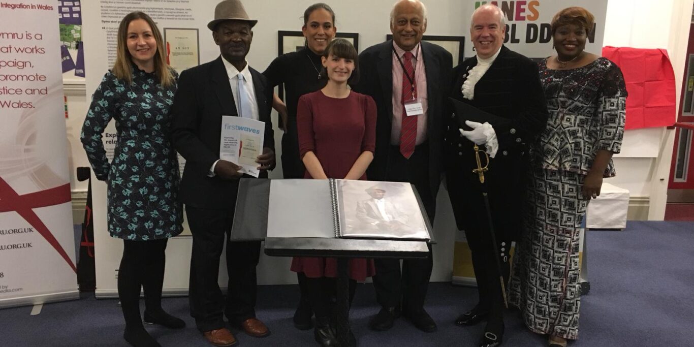 Photos from the Swansea’s unveiling of First Waves Parliamentary Portraits at @ exhibition will…