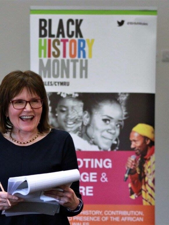 Dr Marian Gwyn Head of Heritage Deputy North Wales Regional Coordinator Race Council Cymru