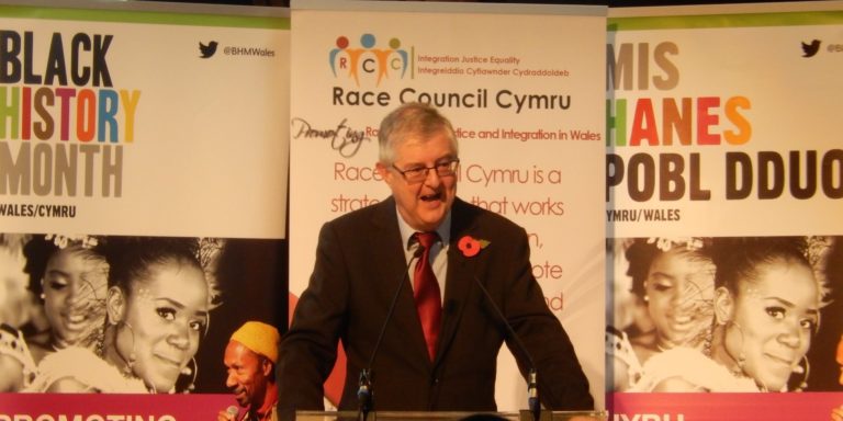 first minister of wales mark drakeford am endorses black history in wales