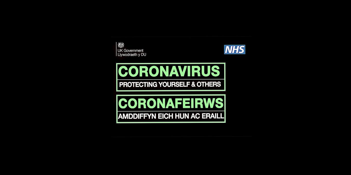 race council cymru covid 19 update nhs posters with coronavirus advice in different languages