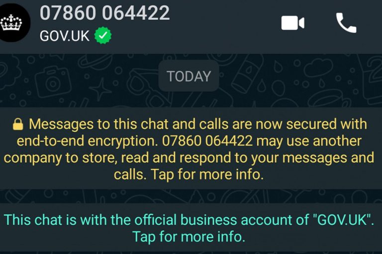 government launches coronavirus information service on whatsapp