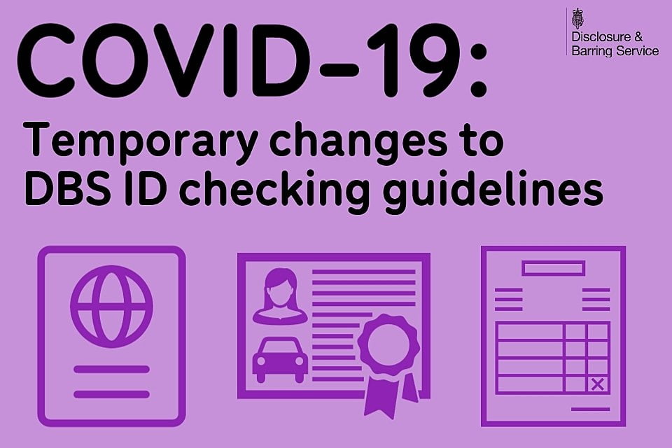 COVID19 Changes to DBS ID checking guidelines Race Council Cymru (RCC)