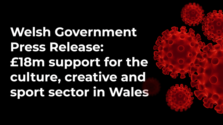 welsh government press release 18m support for the culture creative and sport sector in wales