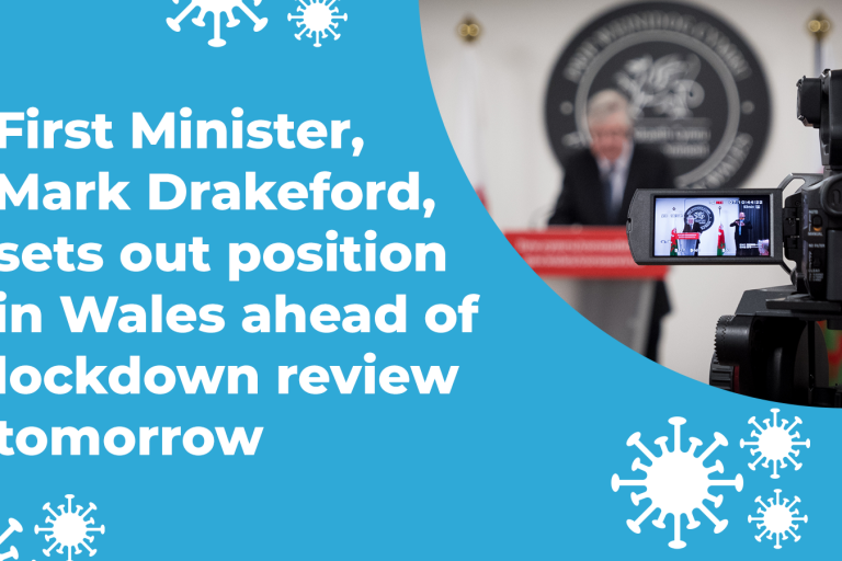 first minister mark drakeford sets out position in wales ahead of lockdown review tomorrow first minister mark drakeford sets out position in wales ahead of lockdown review tomorrow