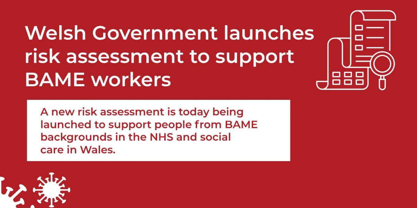 welsh government launches risk assessment to support bame workers