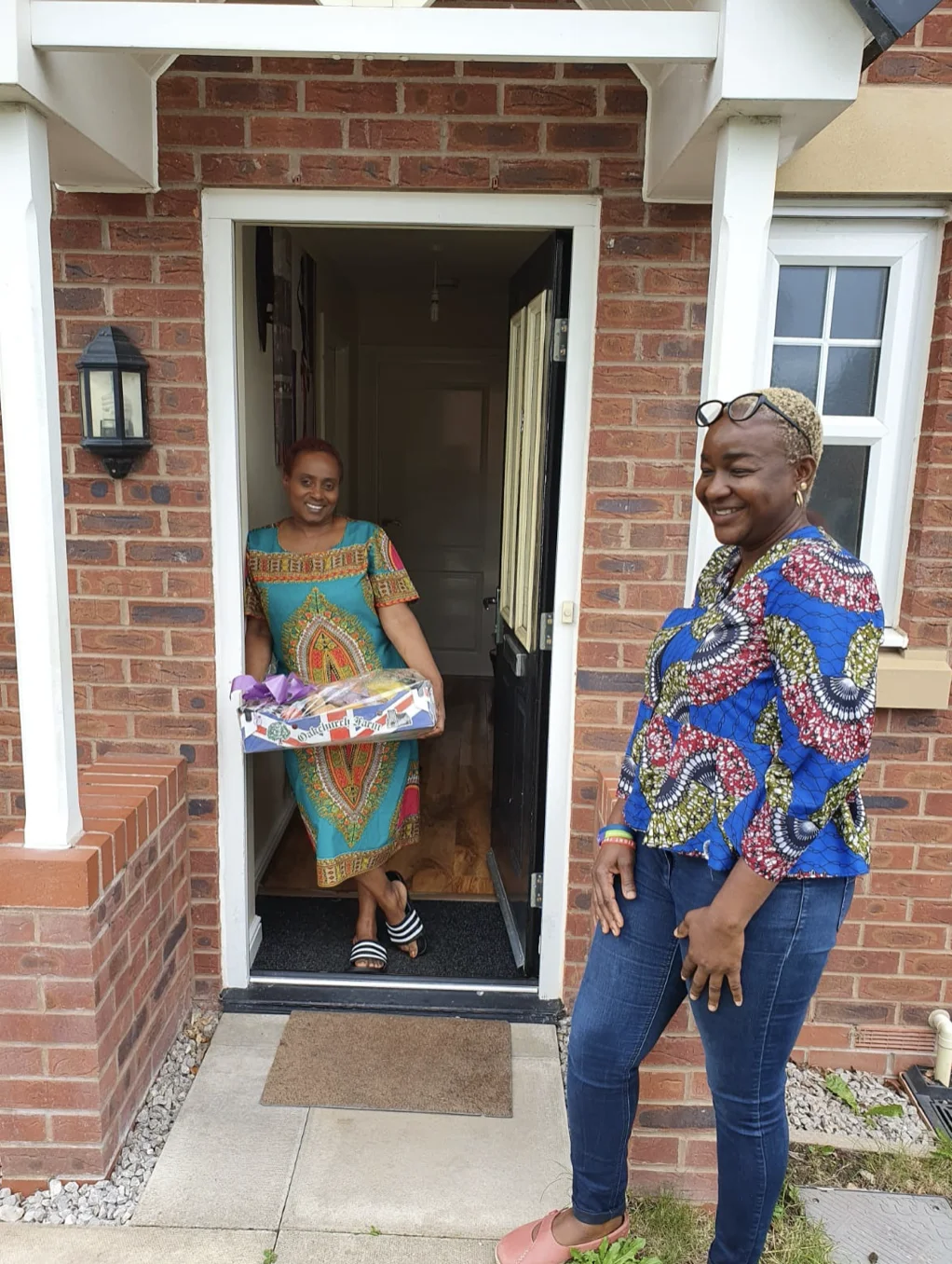 Delivering food in Wrexham