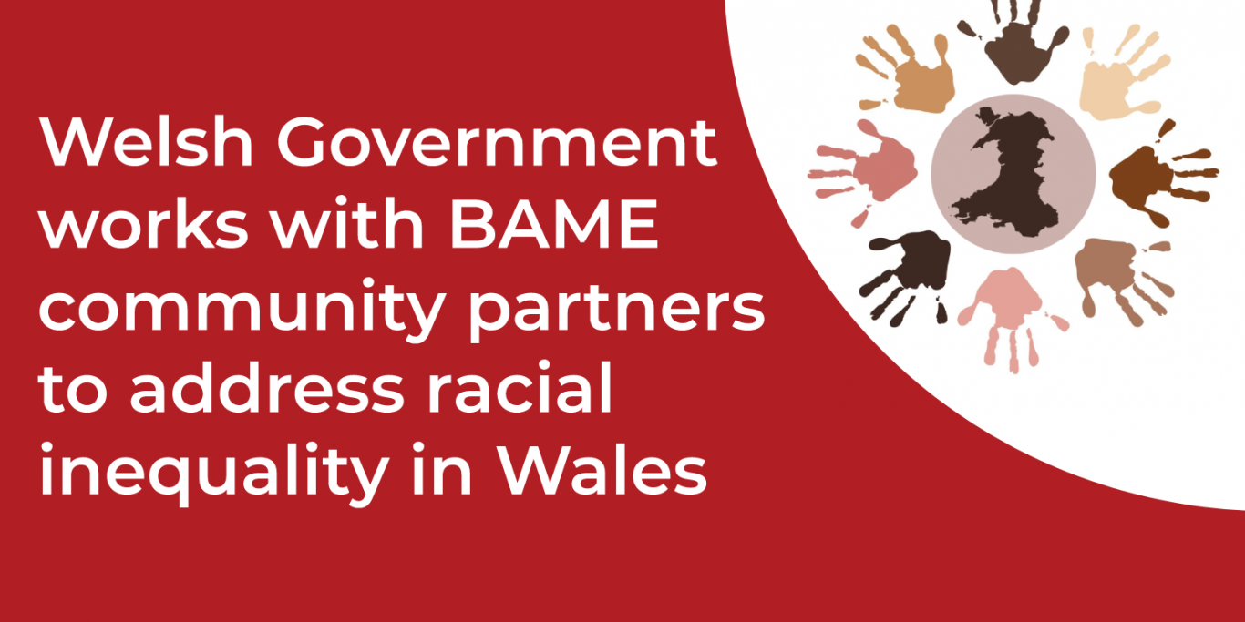 welsh government works with bame community partners to address racial inequality in wales race council cymru rcc