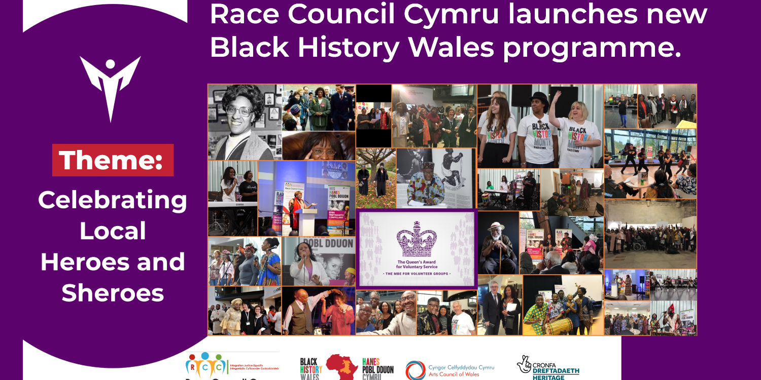 Race Council Cymru launches new Black History Wales programme.