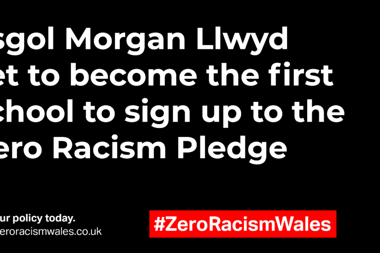 Ysgol Morgan Llwyd set to become the first school to sign up to the Zero Racism Pledge Ysgol Morgan Llwyd set to become the first school to sign up to the Zero Racism Pledge