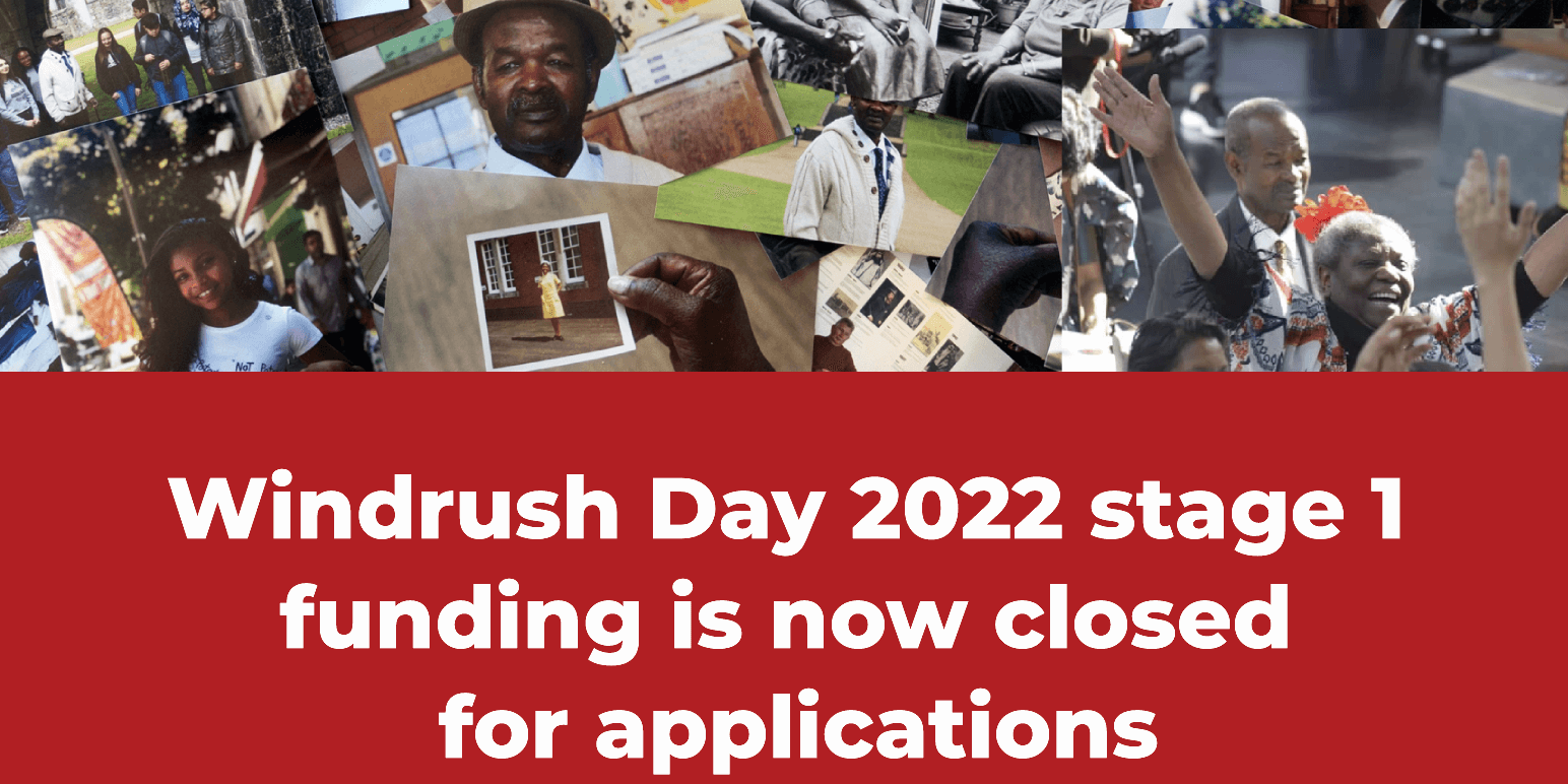 Race Council Cymru RCC Windrush Day 2022 funding stage 1 img