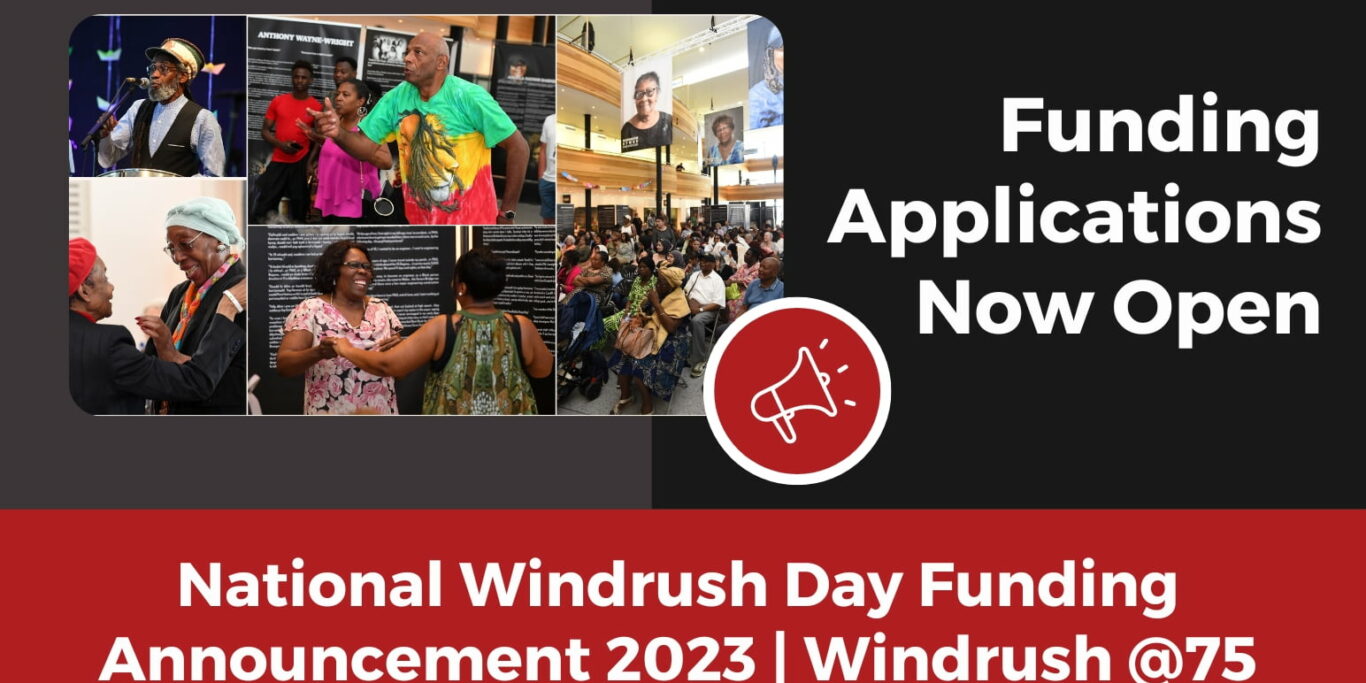 national windrush day funding announcement 2023 windrush 75 applications now open img rcc