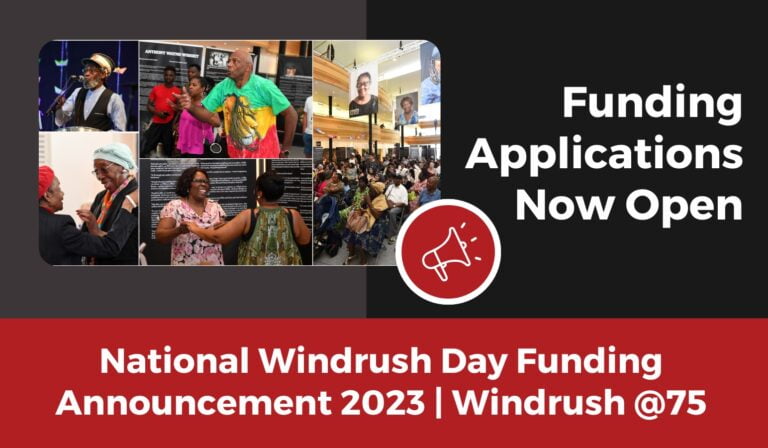 national windrush day funding announcement 2023 windrush 75 applications now open img rcc