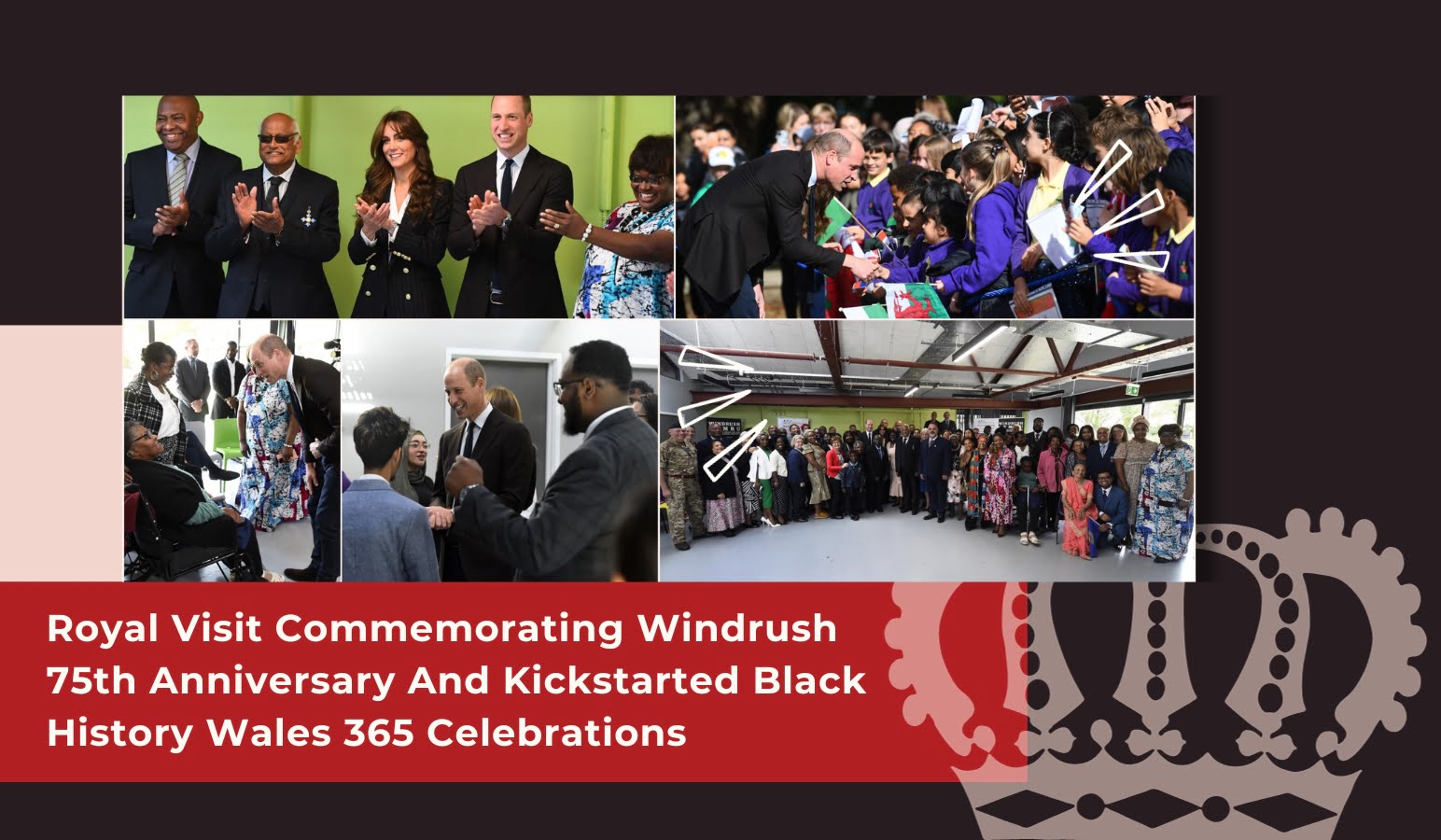 Royal Visit Commemorating Windrush 75th Anniversary And Kickstarted ...