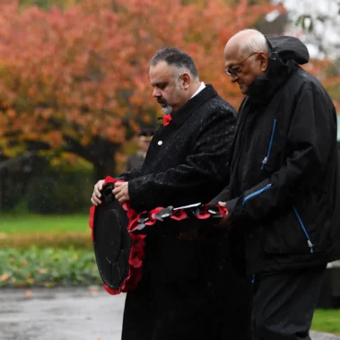 race council cymru ethnic minority and commonwealth servicemen and womenNS 141123 Rcc Commonwealth Remembrance 196