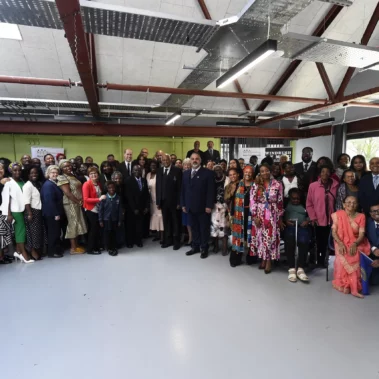 royal visit commemorating windrush 75th anniversary and kickstarted black history wales 365 celebrationsNS 031023 Rcc Windruch Royal Visit 001
