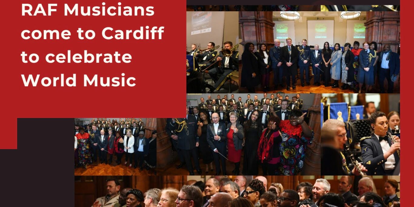 raf musicians come to cardiff to celebrate world music race council cymru rcc promotion of equality img