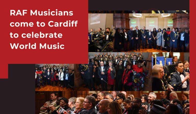 raf musicians come to cardiff to celebrate world music race council cymru rcc promotion of equality img