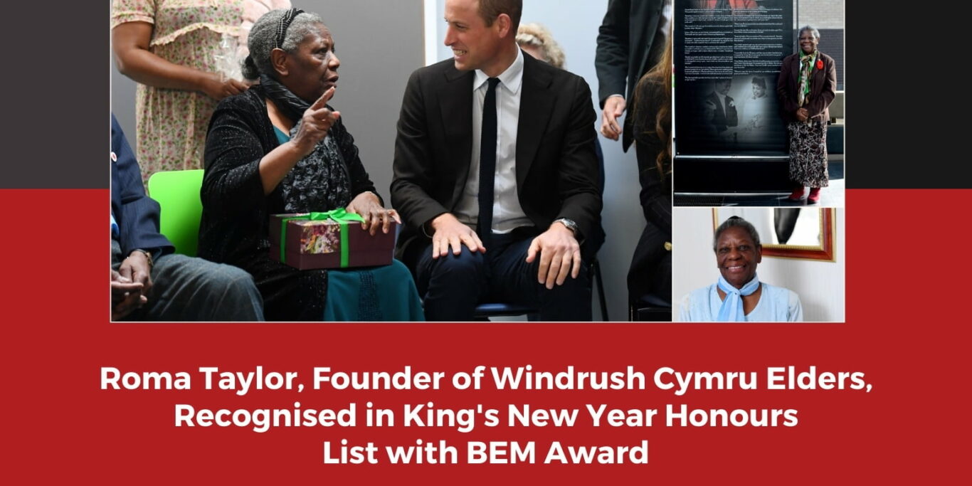 roma taylor founder of windrush cymru elders recognised in king s new year honours list with bem awardrace council cymru rcc img