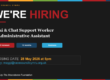 chai chat support worker administrative assistant