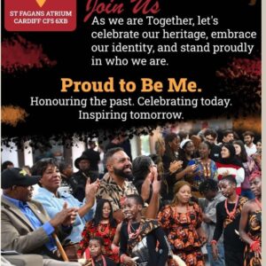 National Launch of Black History Cymru 365 poster, 2026-09-24, St Fagans Atrium